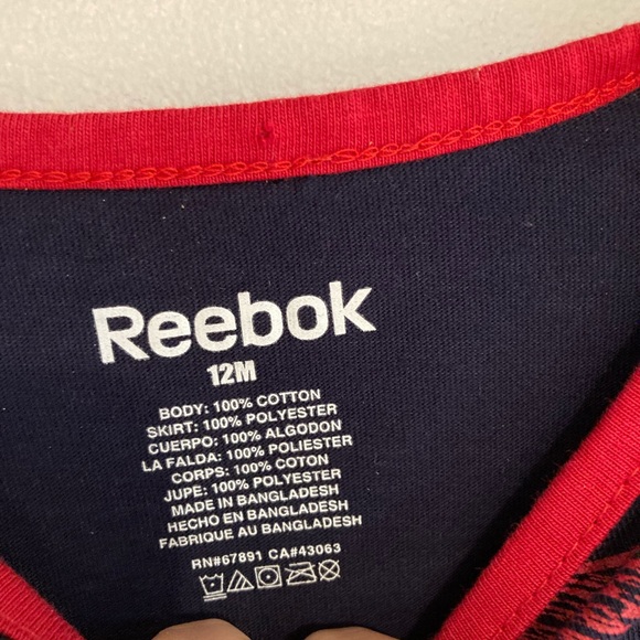 REEBOK Canadiens girls dress tutu Size 12M - Picture 3 of 4